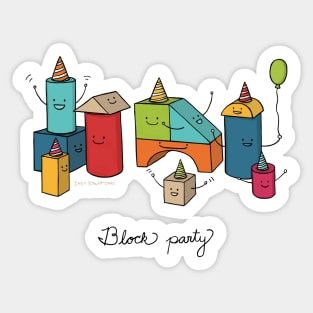 Block Party Sticker